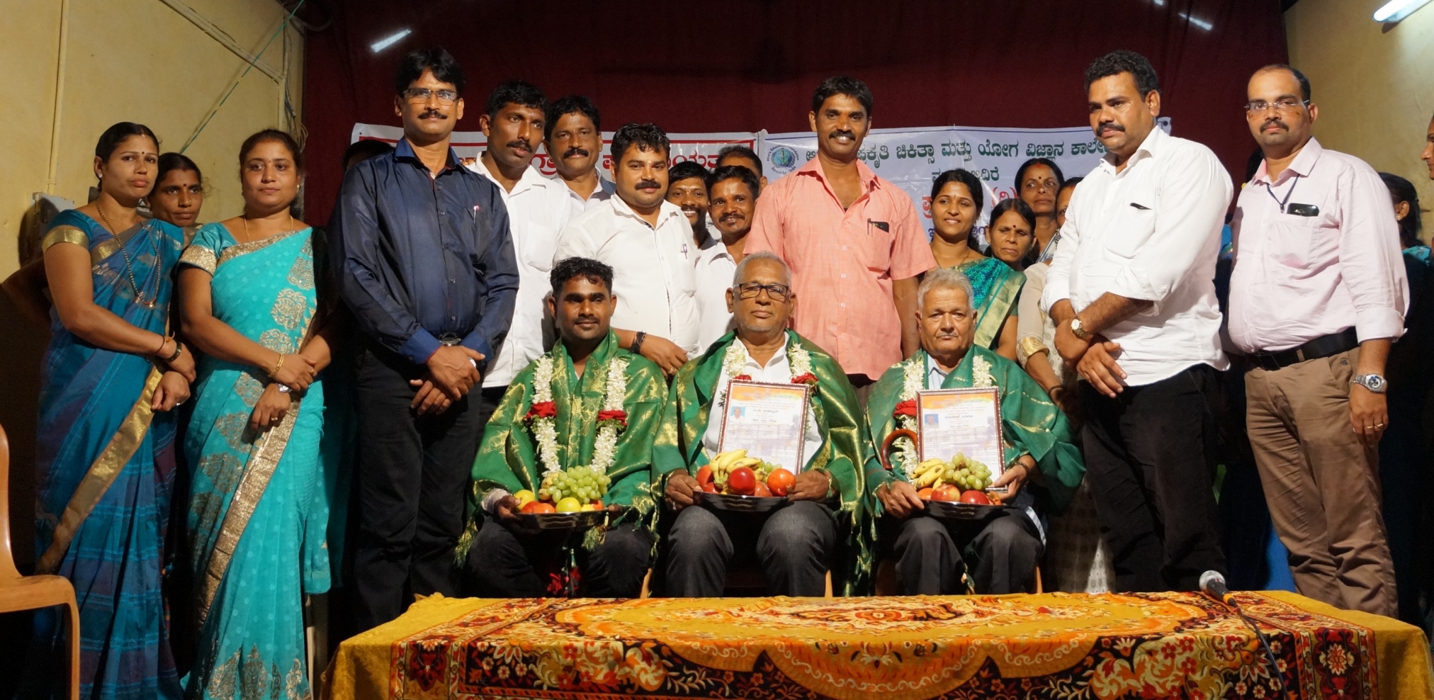 ಇಬ್ಬರು ನಿವೃತ್ತ ಯೋಧರ ಸಹಿತ ಮೂವರಿಗೆ ಗ್ರಾಮಸಭಾ ಗೌರವ